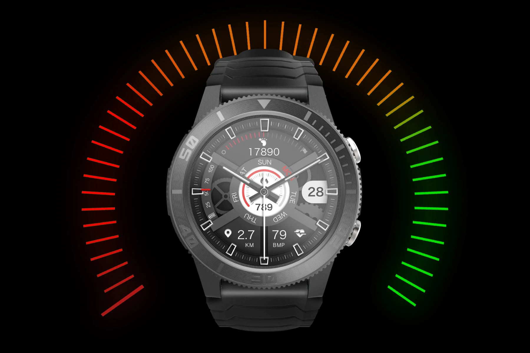 „Krüger&Matz Activity GPS“ išmanusis laikrodis