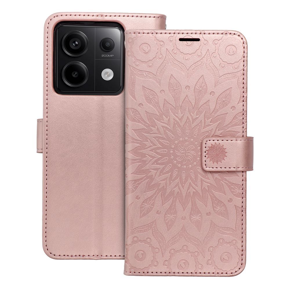 Dėklas telefonui XIAOMI Redmi Note 13 Pro 5G mandala rožinauksinis
