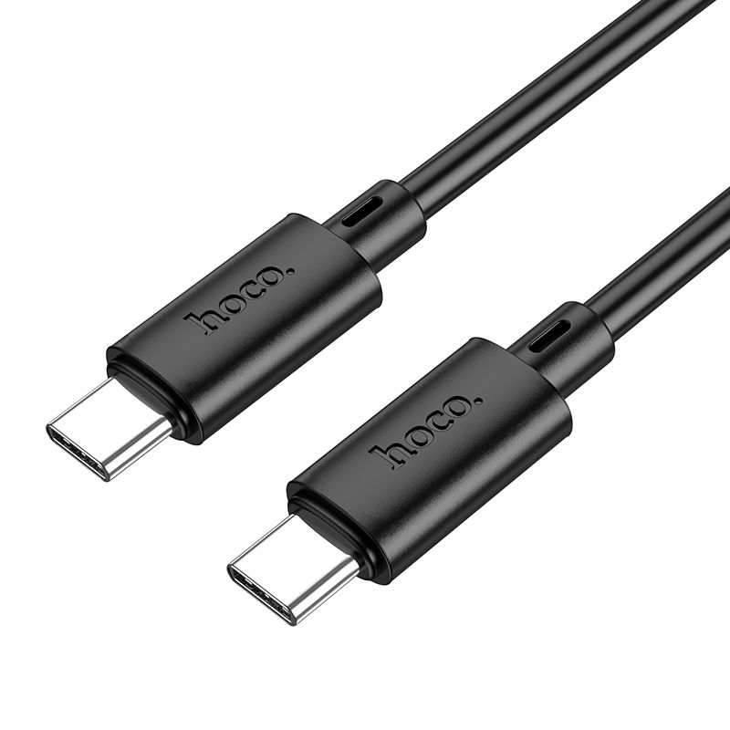 Kabelis USB C į USB C Hoco 3A 60W 2 m X88 juodas