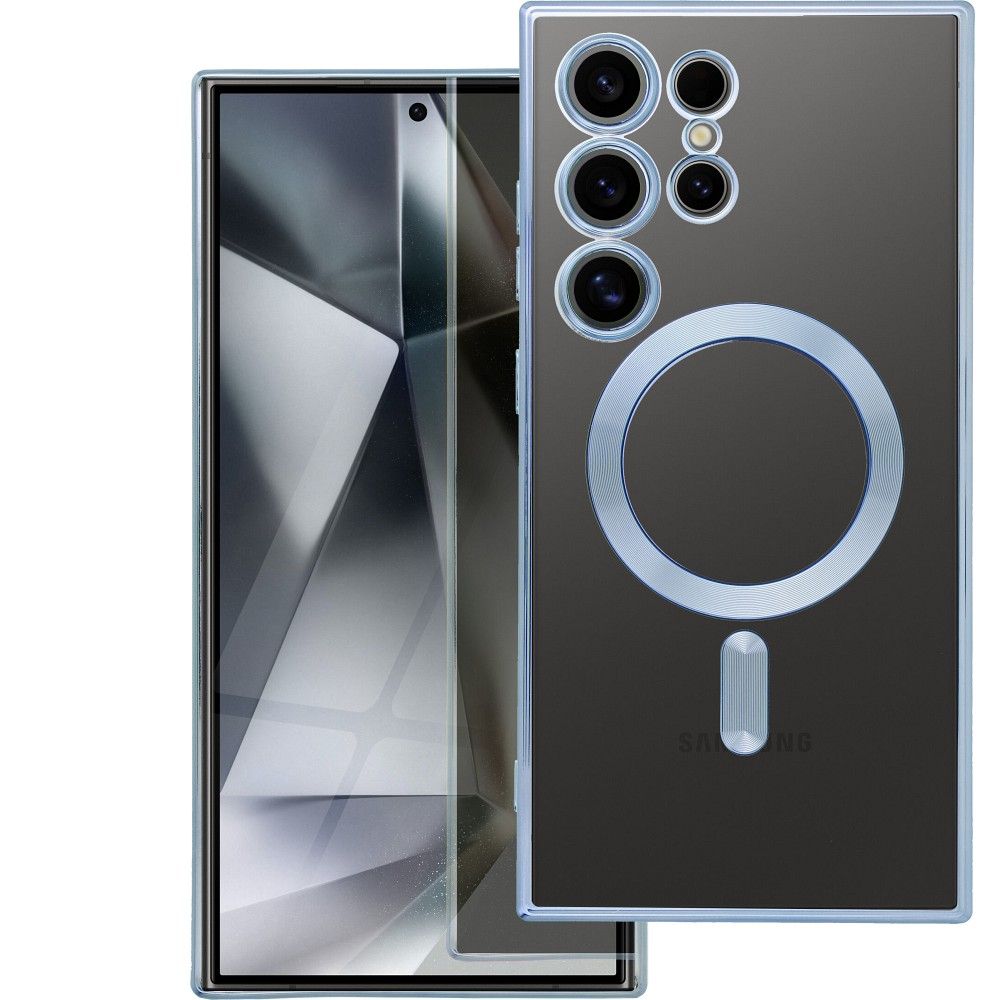 ELECTRO MAG COVER dėklas telefonui su MagSafe SAMSUNG S26 Ultra mėlynas