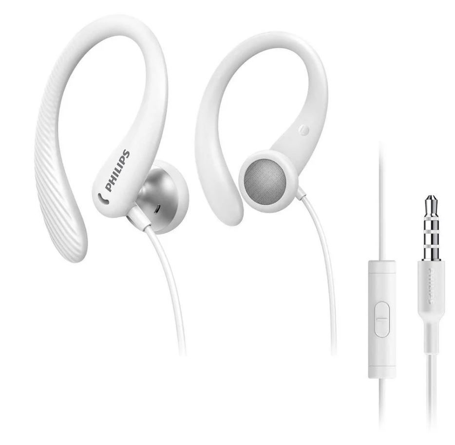 Laidinės ausinės Jack 3,5 mm Philips TAA1105WT - balta