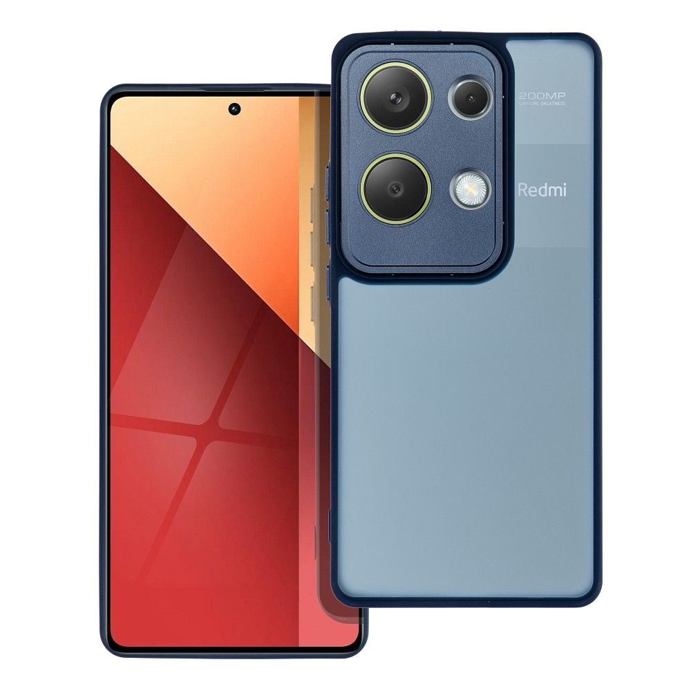 VARIETE dėklas telefonui XIAOMI Redmi Note 13 Pro 4G / POCO M6 Pro 4G tamsiai mėlynas