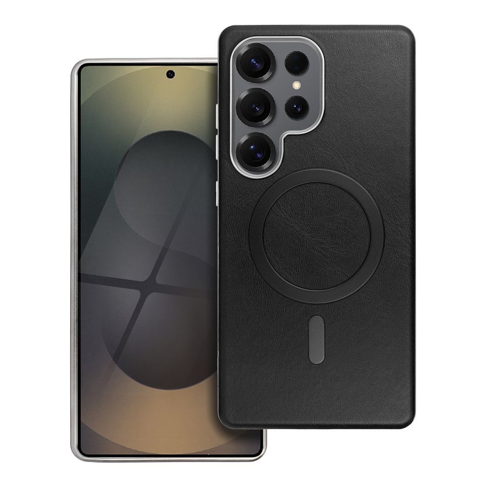 GENTLEMAN MAG COVER Dėklas telefonui, suderinamas su MagSafe, skirtas SAMSUNG A26 juodas