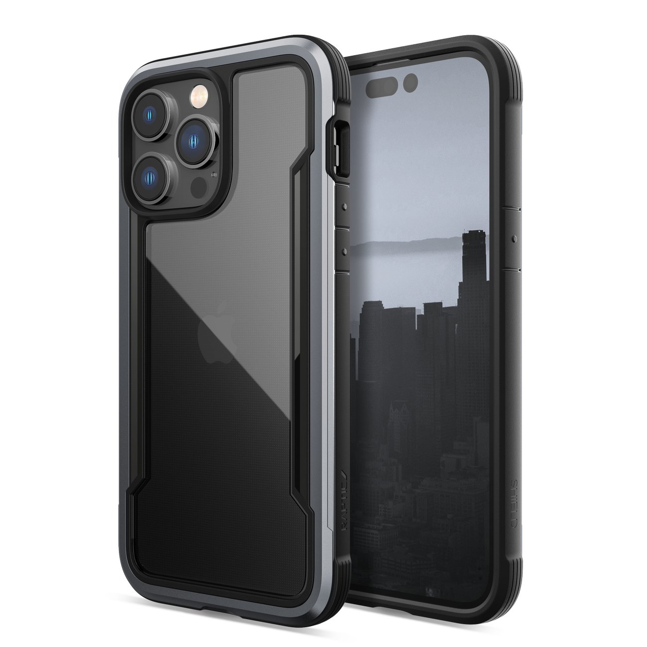 Raptic X-Doria Shield dėklas iPhone 14 Pro Max šarvuota juoda danga
