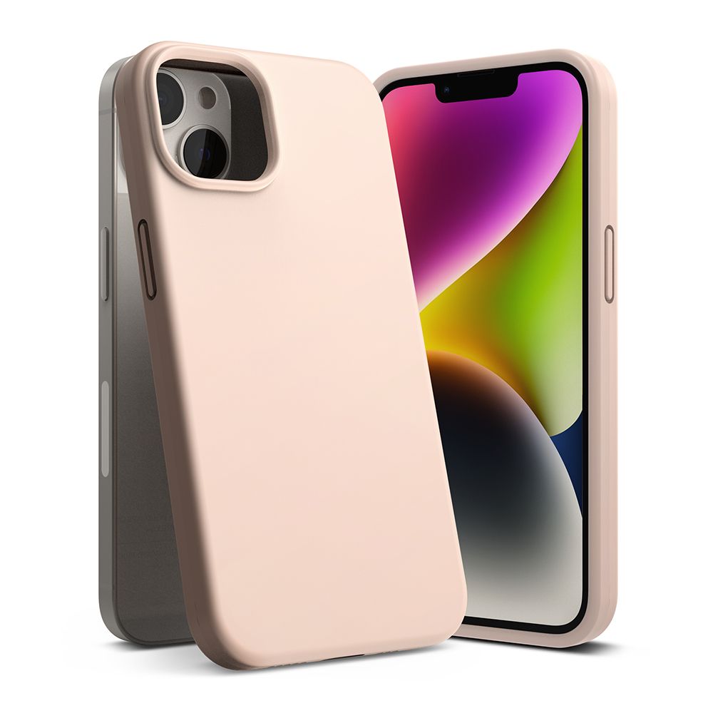 Ringke Apple iPhone 14 Plus 6.7 "SILIKONINIS ROŽINIS SMĖLIS