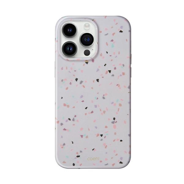 Uniq Coehl Terrazzo dėklas telefonui iPhone 14 Pro Max - smėlio