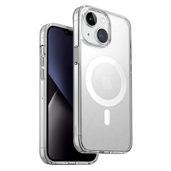 Uniq LifePro Xtreme Magclick Charging dėklas telefonui iPhone 14 Plus - skaidrus