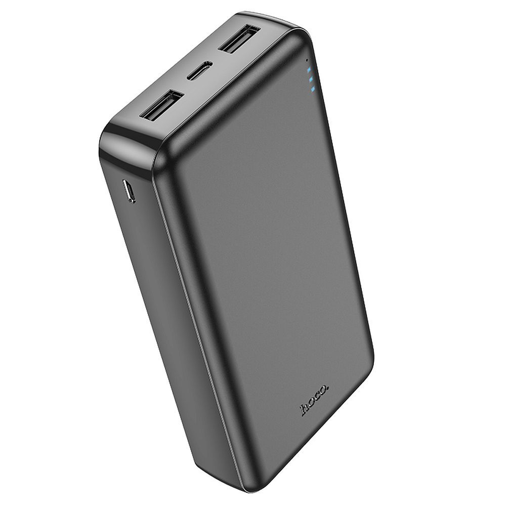Išorinė baterija Hoco 20000 mAh 2,1A J100A juoda