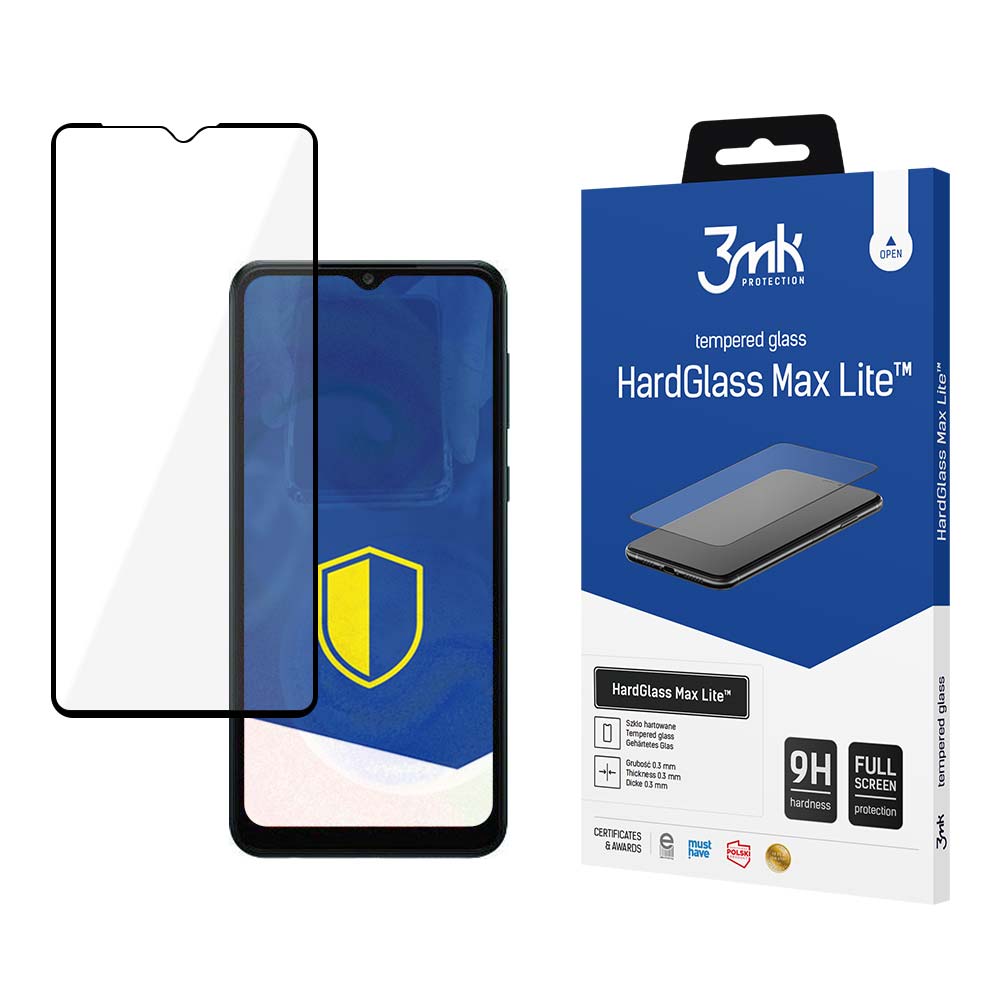 9H 3mk HardGlass Max Lite™ stiklas Samsung Galaxy A04s