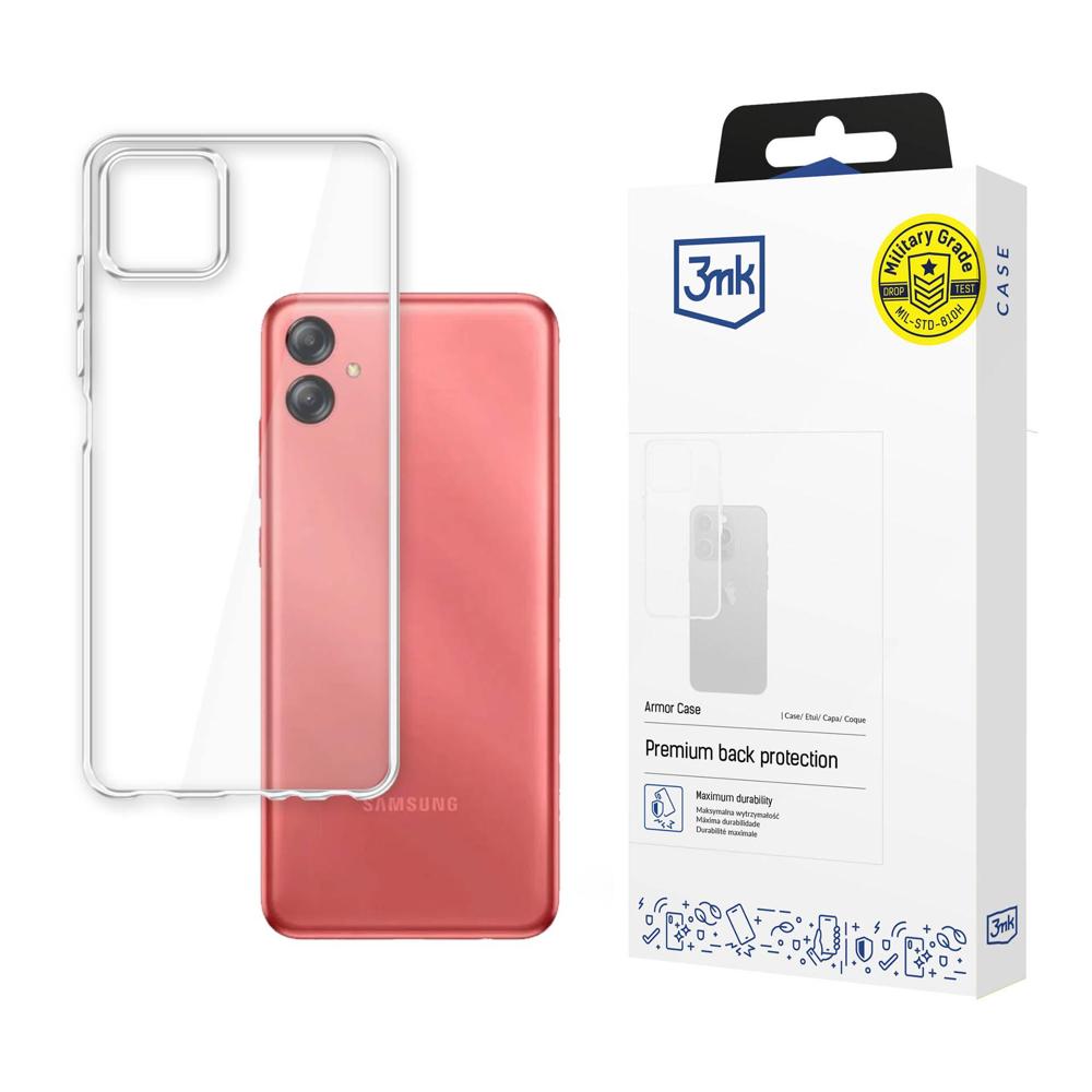 3mk Armor Case dėklas telefonui Samsung Galaxy A04e - skaidrus