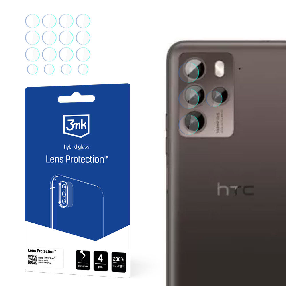 HTC U23 Pro - 3mk objektyvo apsauga Lens Protection™