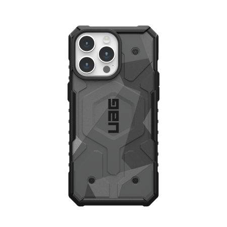 UAG Pathfinder MagSafe dėklas iPhone 15 Pro Max - kamufliažinis pilkas