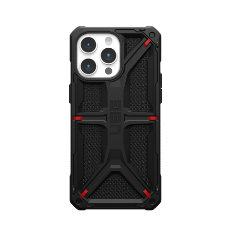 UAG Monarch dėklas telefonui iPhone 15 Pro Max - juodas kevlaras