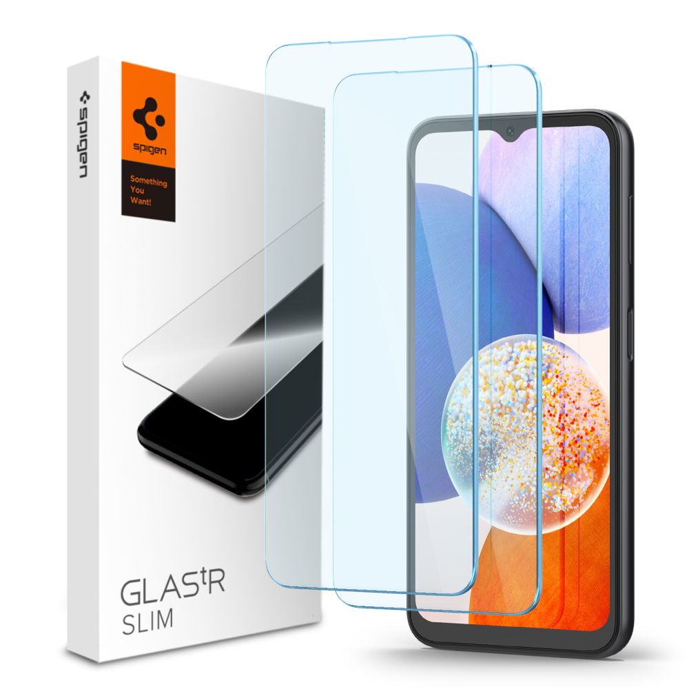 Spigen Glas.tR Slim Tempered Glass skirtas Samsung Galaxy A15 4G/5G/A25 5G - 2 vnt.