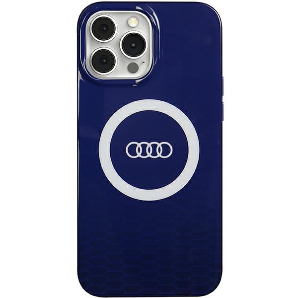 Audi IML Big Logo Magnetinis dėklas iPhone 13 Pro Max - mėlynas