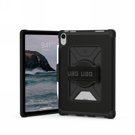 UAG Metropolis dėklas iPad 10.9" 10-os kartos su Apple Pencil ir delno laikikliu - juodas