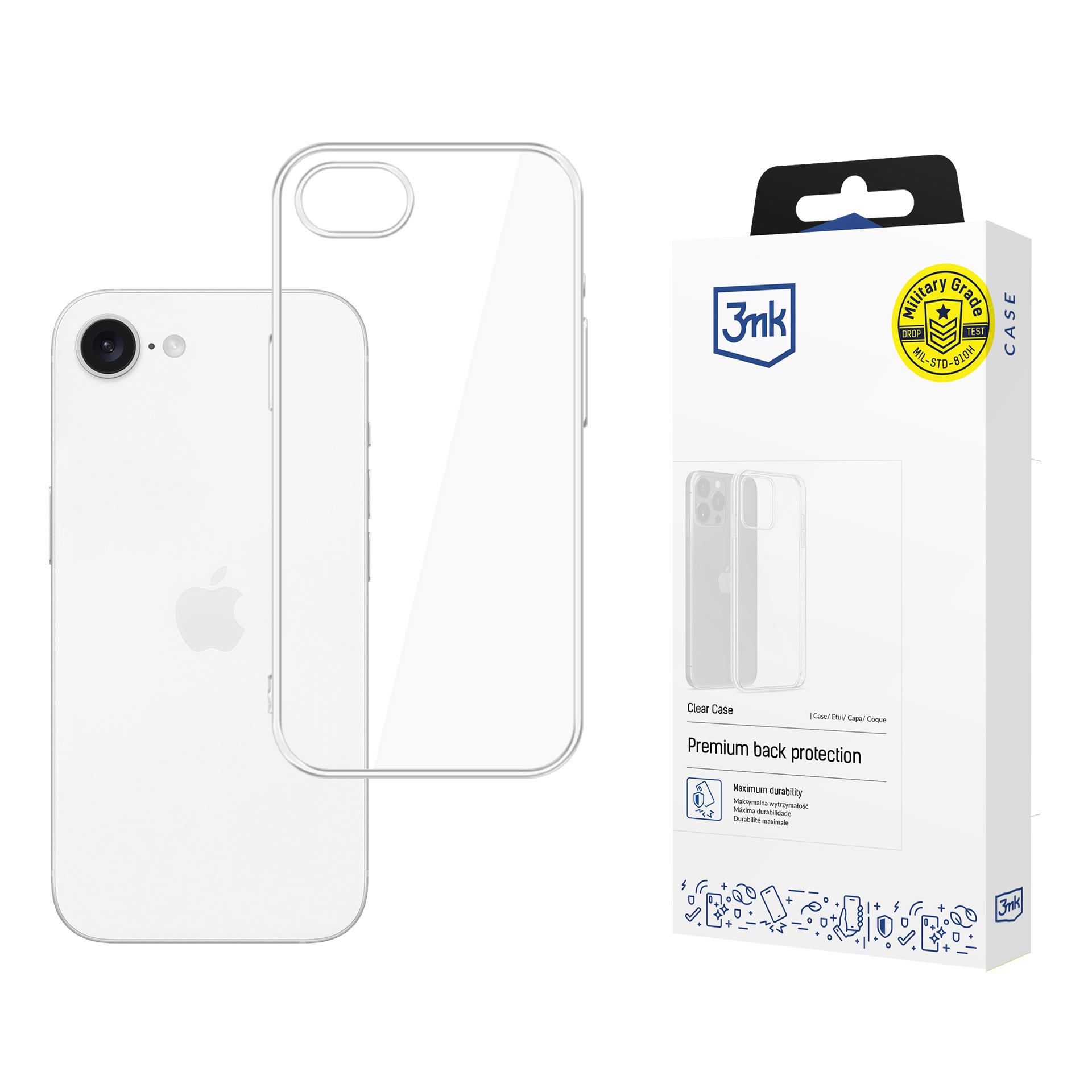 Dėklas 3mk Clear Case 1,2mm Apple iPhone 16e