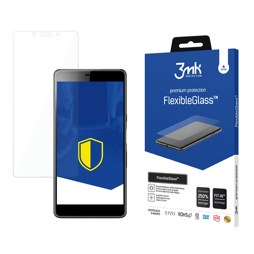 Hibridinis stiklas 3mk FlexibleGlass™ Sony Xperia L3