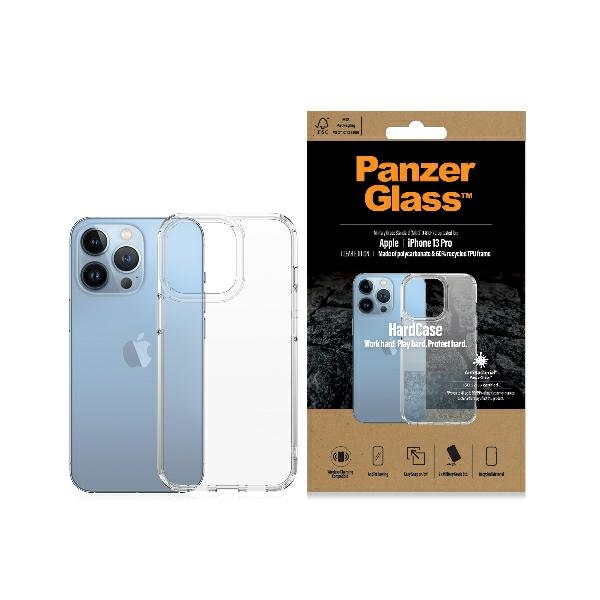 PanzerGlass HardCase antibakterinis karinio lygio sertifikuotas dėklas iPhone 13 Pro - permatomas