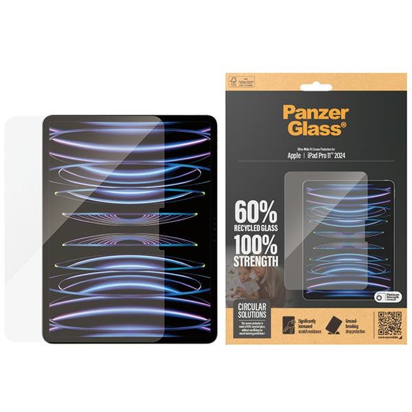 PanzerGlass Ultra-Wide Fit apsauginis stiklas iPad Pro 11" 2024