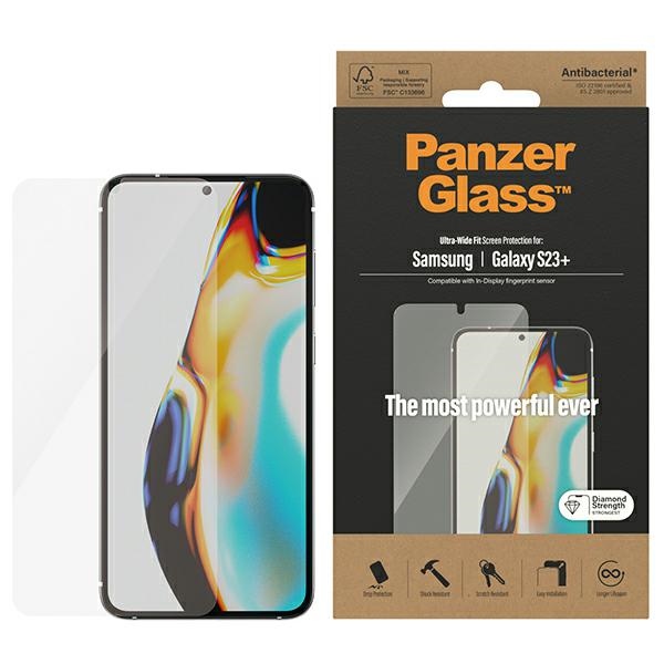 PanzerGlass itin platus apsauginis stiklas Samsung Galaxy S23+