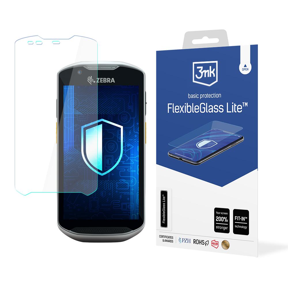 Apsauginis stiklas hibridinis 3mk FlexibleGlass Lite™ ant Zebra TC57
