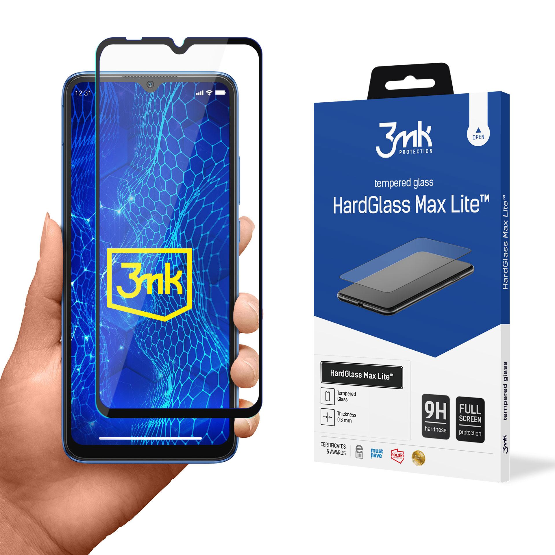 9H 3mk HardGlass Max Lite™ apsauginis stiklas Xiaomi Redmi 10C