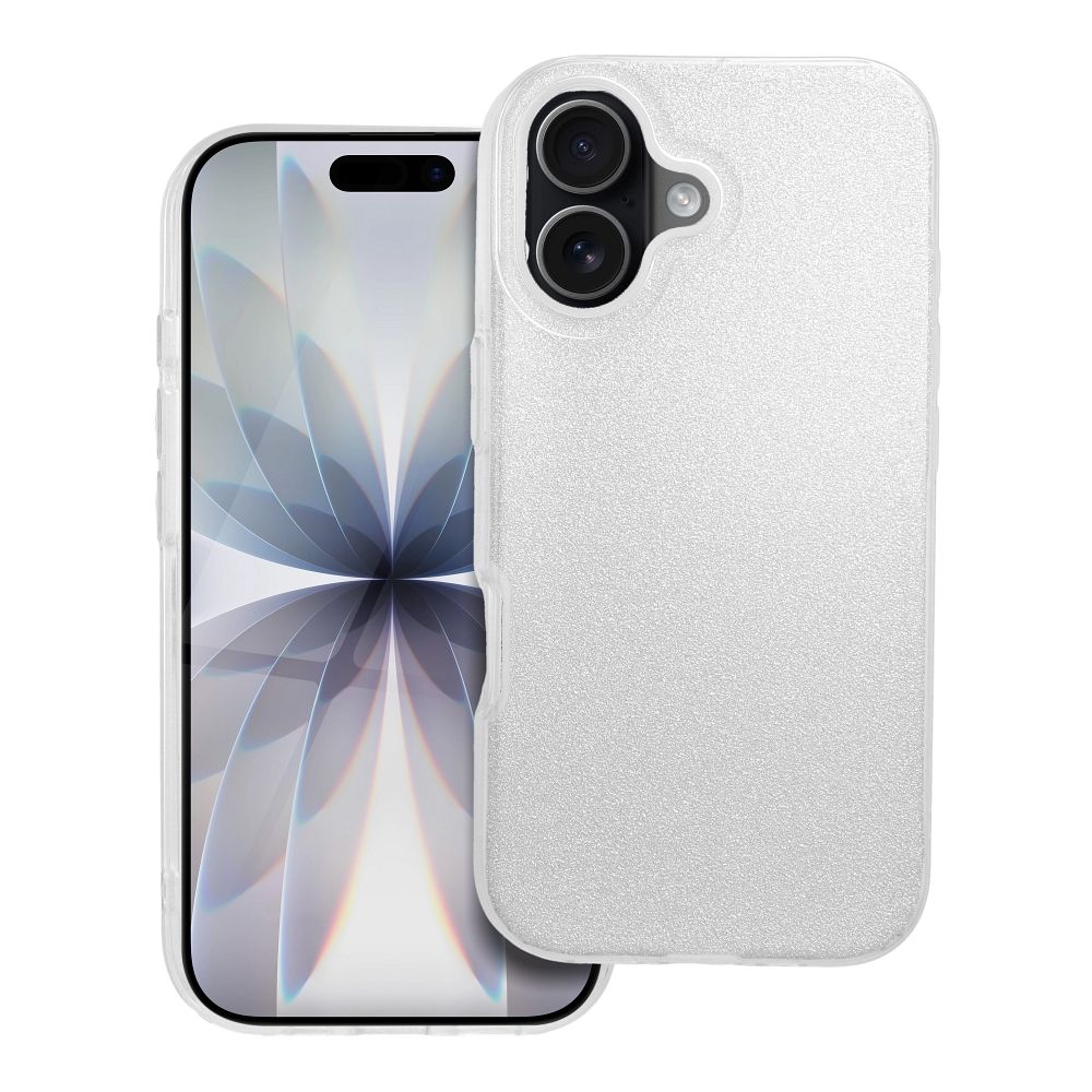 SHINING Dėklas telefonui IPHONE 17 sidabrinis