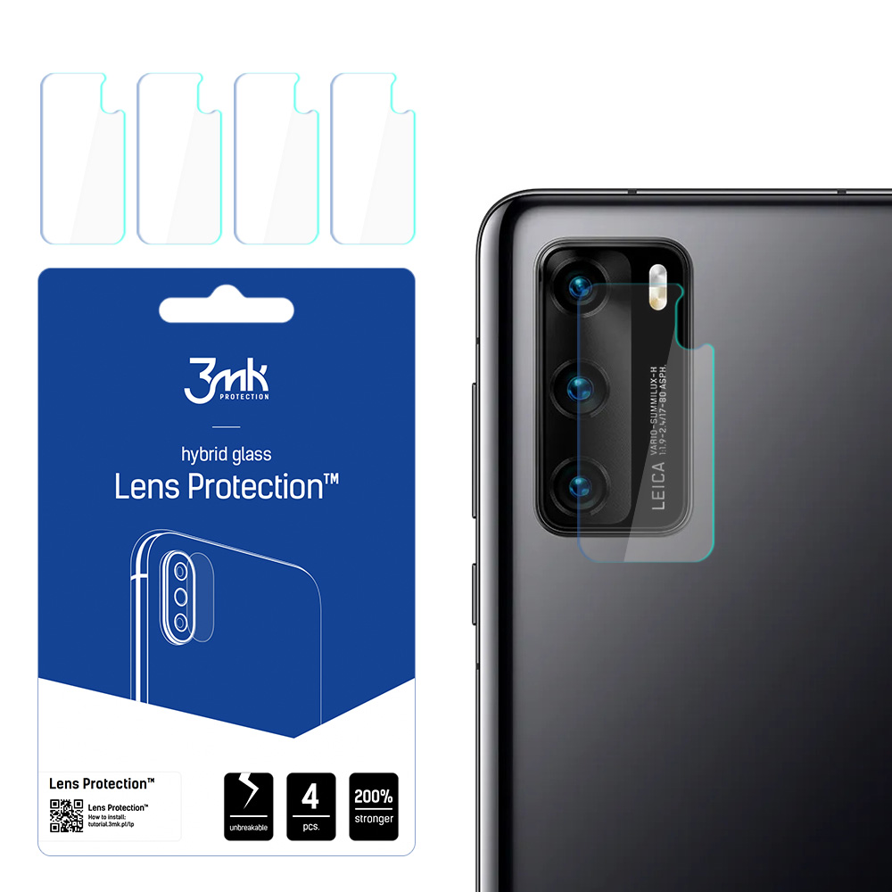 3mk Lens Protection™ hibridinis kameros stiklas Huawei P40 5G