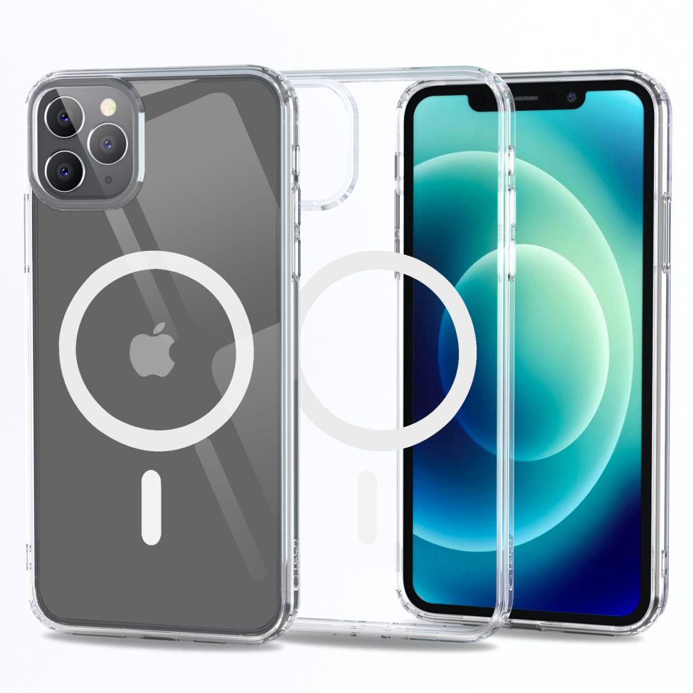 Tech-Protect MagMat MagSafe dėklas iPhone 11 Pro - skaidrus