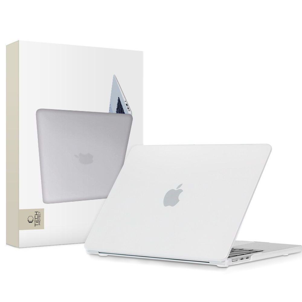 Tech-Protect SmartShell dėklas MacBook Air 13" M2 / M3 / 2022-2024 - matinė