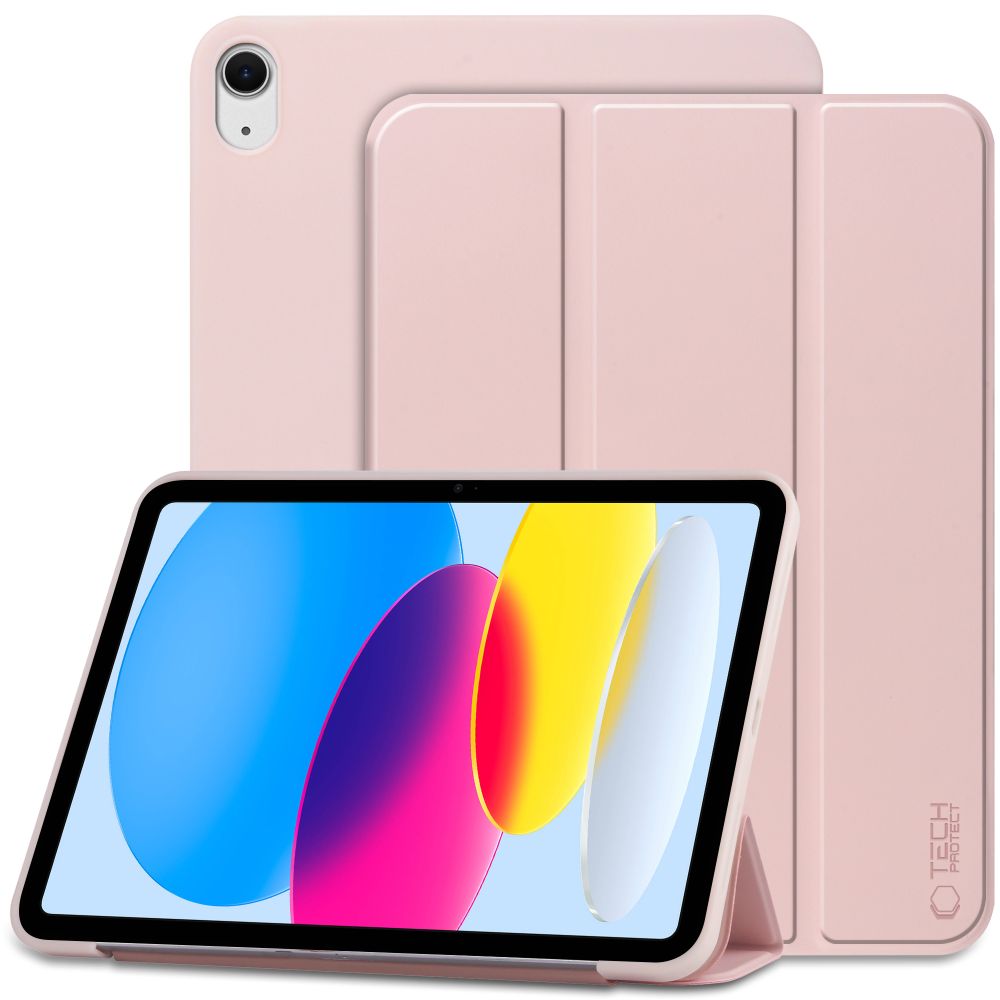 Tech-Protect SmartCase dėklas iPad 10.9" 2022 - rožinis