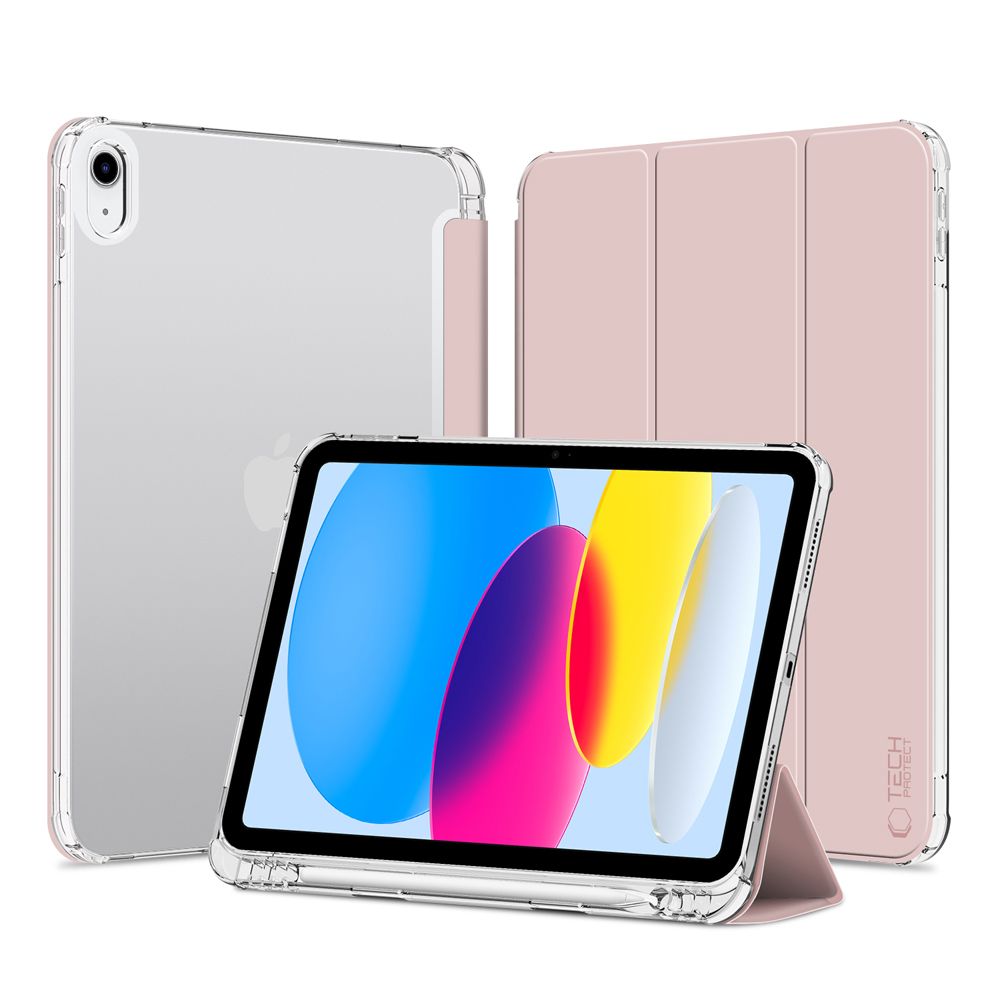 Tech-Protect SC Pen Hybrid dėklas iPad 10.9" 2022 - rožinė