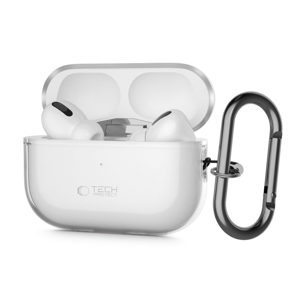 Tech-Protect FlexAir dėklas Apple AirPods Pro 1 / 2 - skaidrus