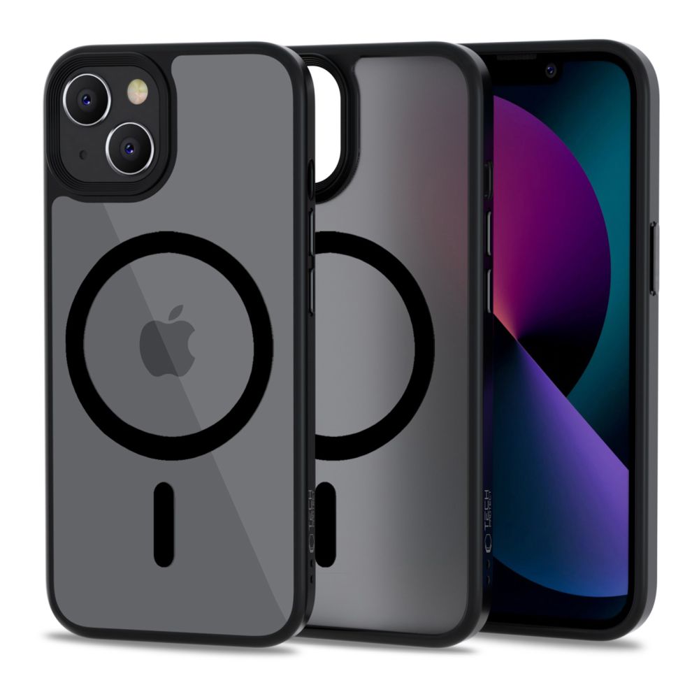 Tech-Protect MagMat Magnetinis iPhone 13 mini dėklas - matinė juoda