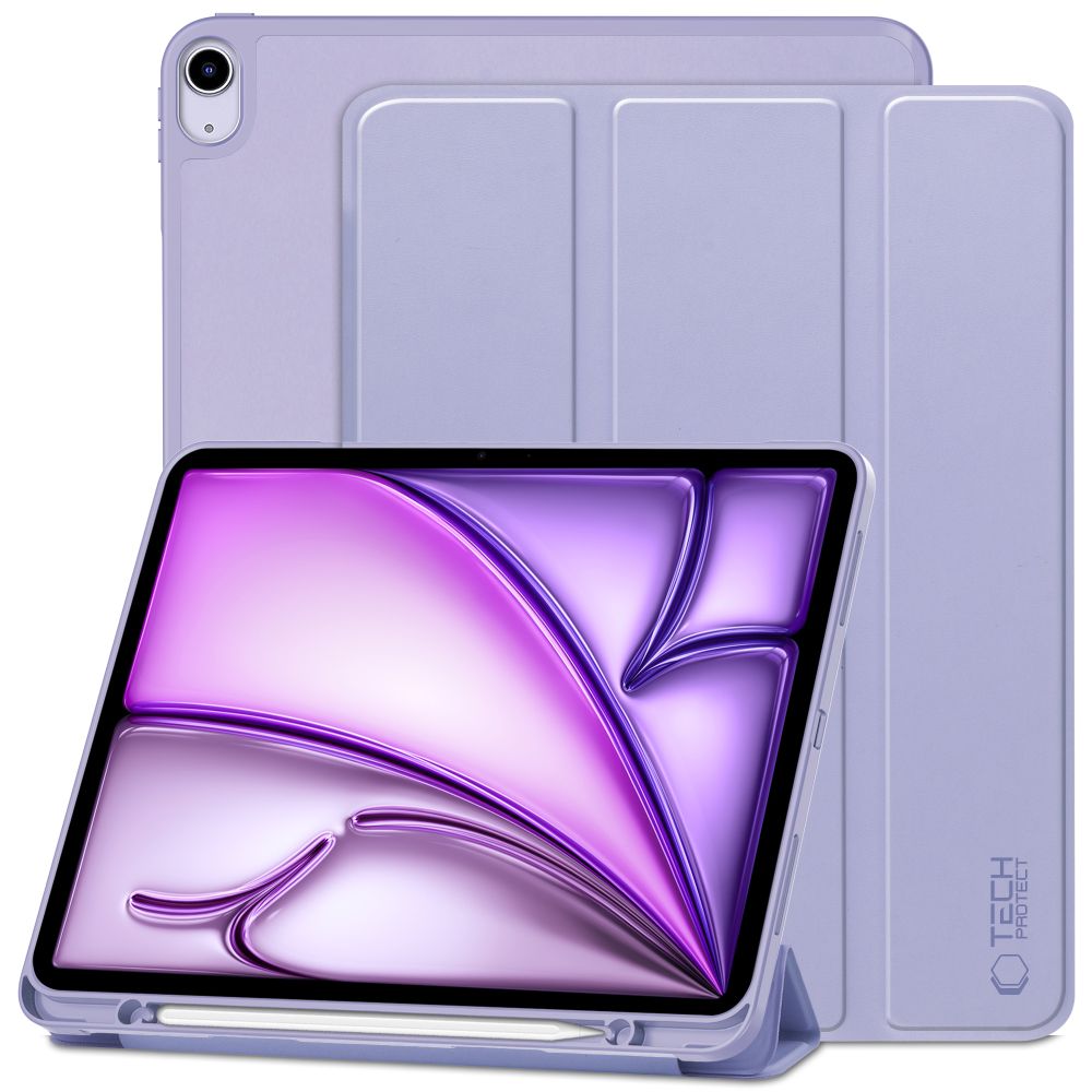 Tech-Protect SC Pen dėklas iPad Air 13" 2024 - violetinis