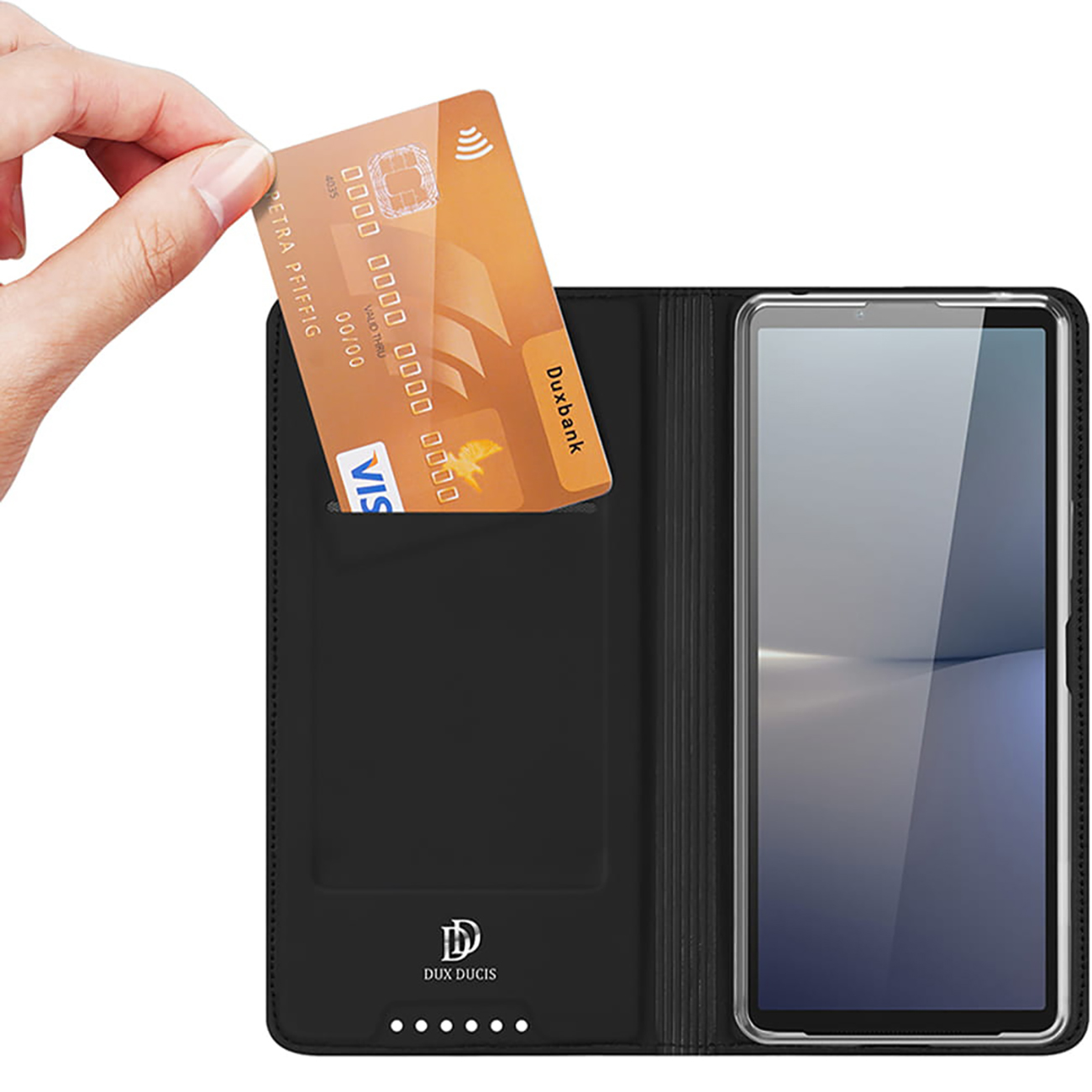 Dėklas Dux Ducis Skin Pro Sony Xperia 10 VI juodas