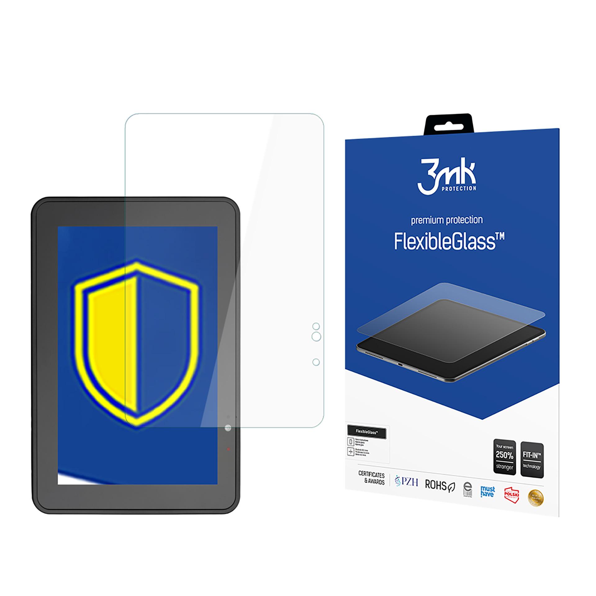 Hibridinis stiklas 3mk FlexibleGlass ant Zebra ET 51/56 BT