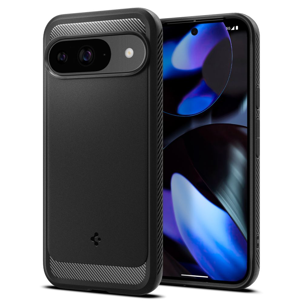 Spigen Rugged Armor Dėklas telefonui Google Pixel 9 / 9 Pro - juodas