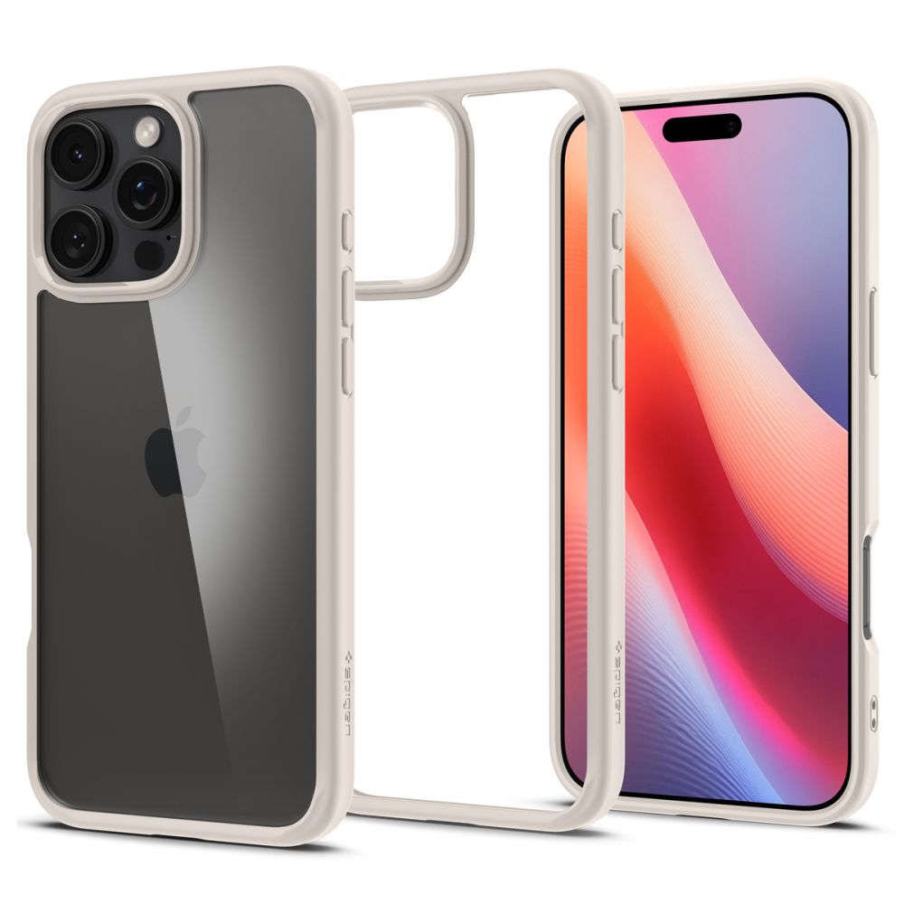 Spigen Ultra Hybrid dėklas telefonui iPhone 16 Pro - titano