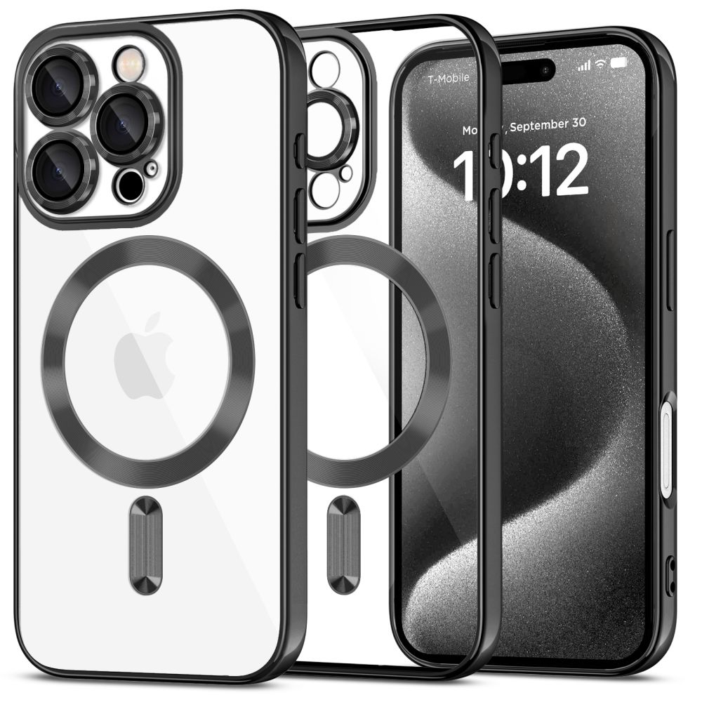 Tech-Protect MagFlex Magnetinis dėklas iPhone 16 Pro Max - juodas