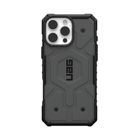 UAG Pathfinder Magnetinis dėklas iPhone 16 Pro Max - sidabrinis