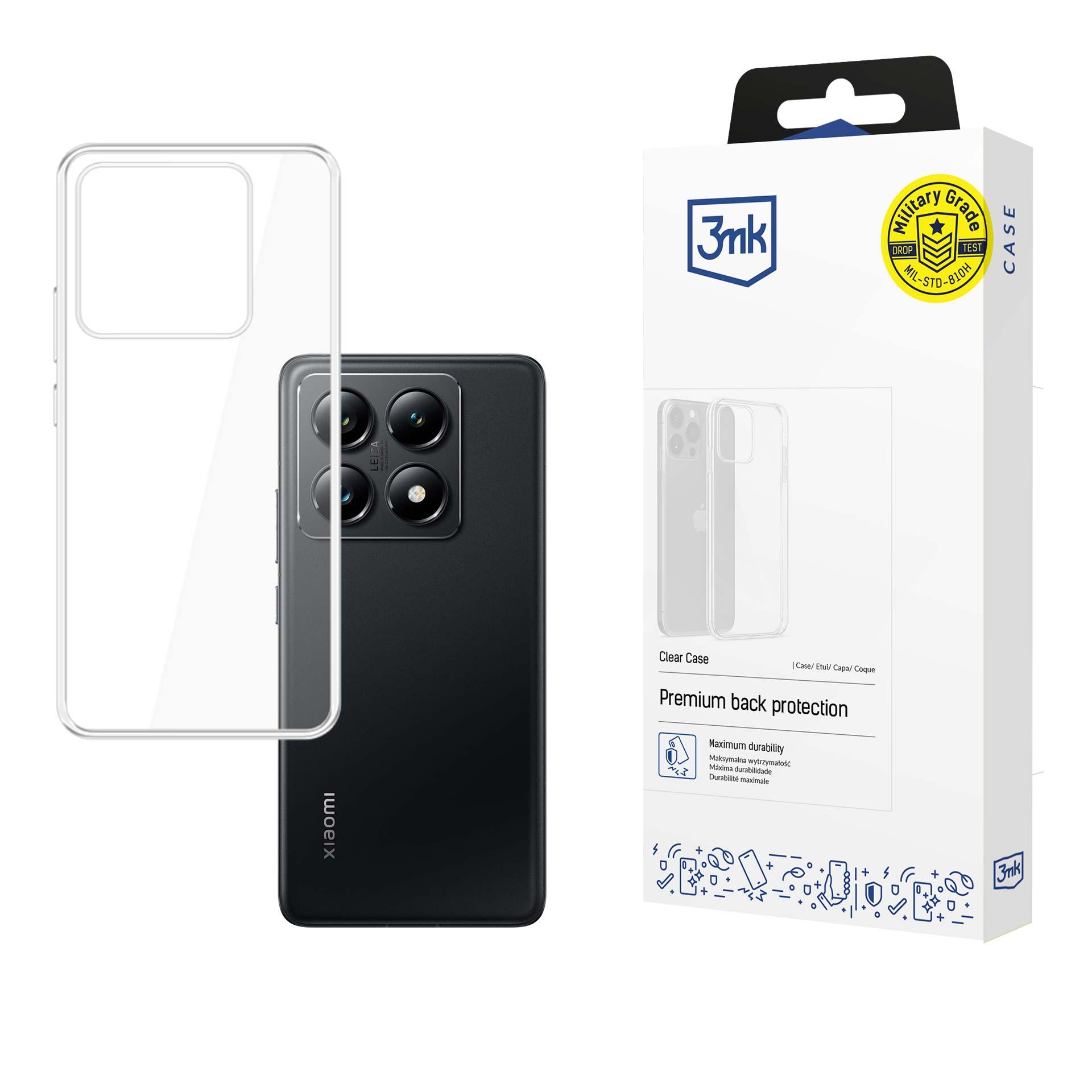Dėklas 3mk Clear Case 1,2mm Xiaomi 14T Pro
