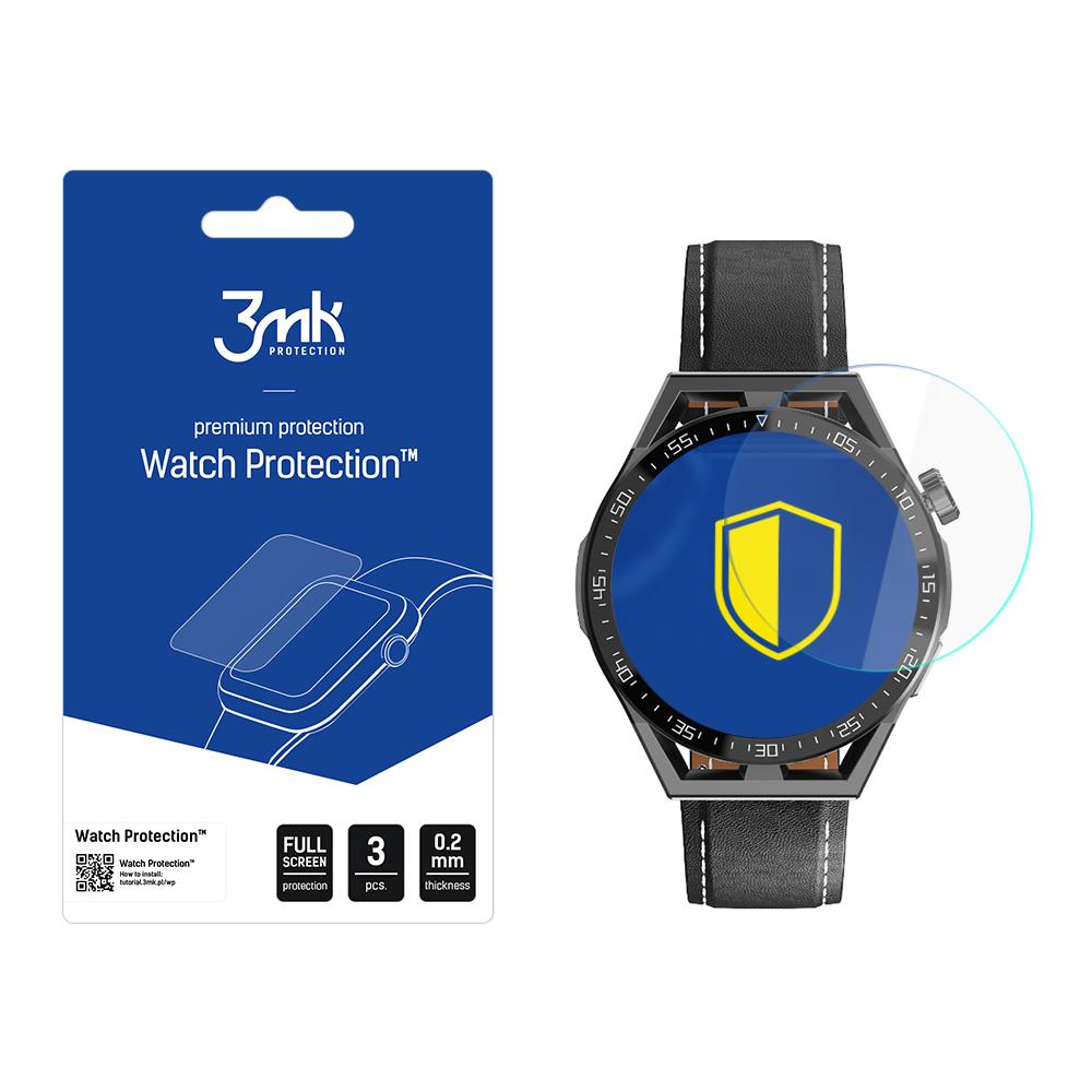 Išmaniojo laikrodžio apsauginis stiklas 3mk Watch Protection FlexibleGlass laikrodžiui Rubicon RNCE88