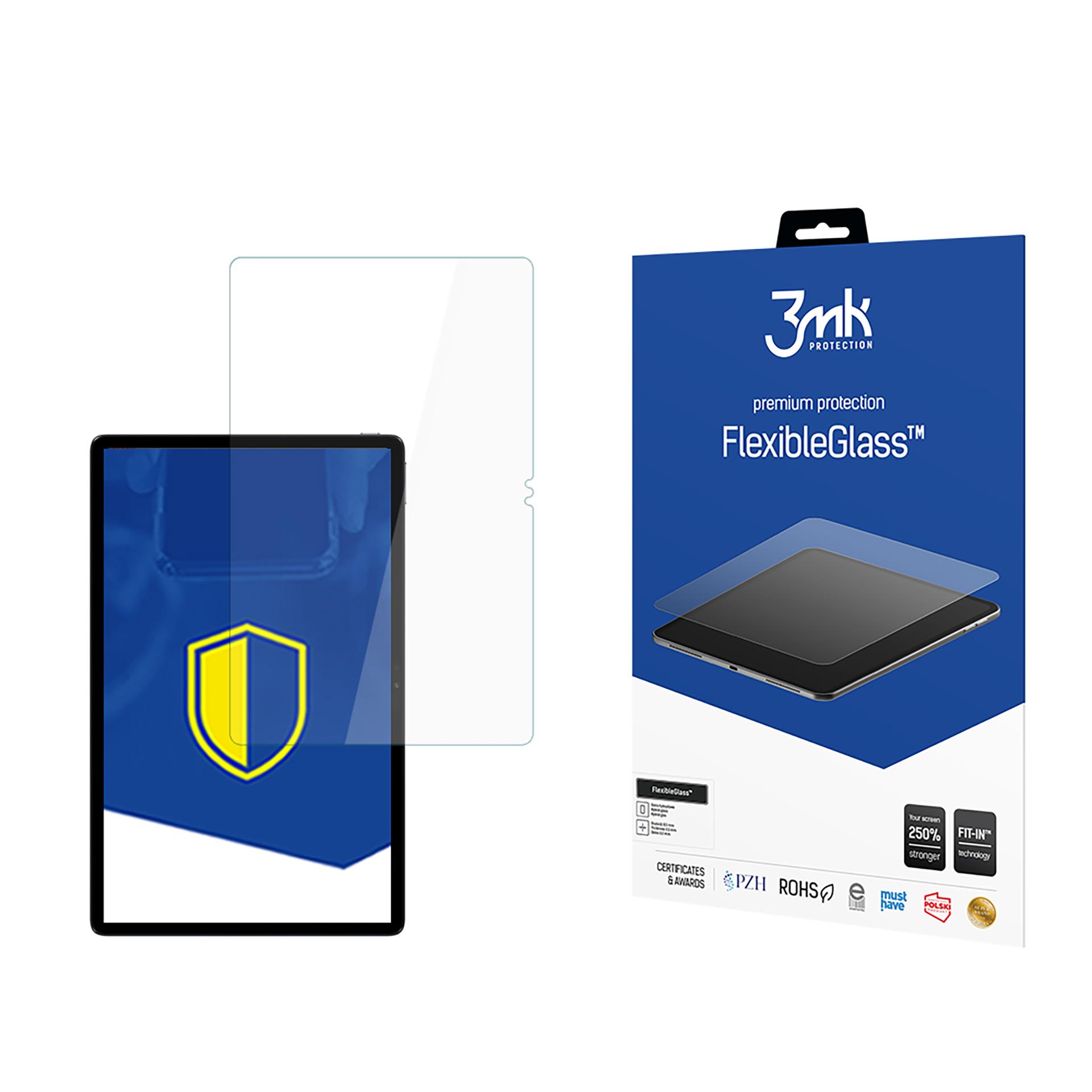 Hibridinis stiklas 3mk FlexibleGlass planšetiniam kompiuteriui Realme Pad 2 – iki 13″