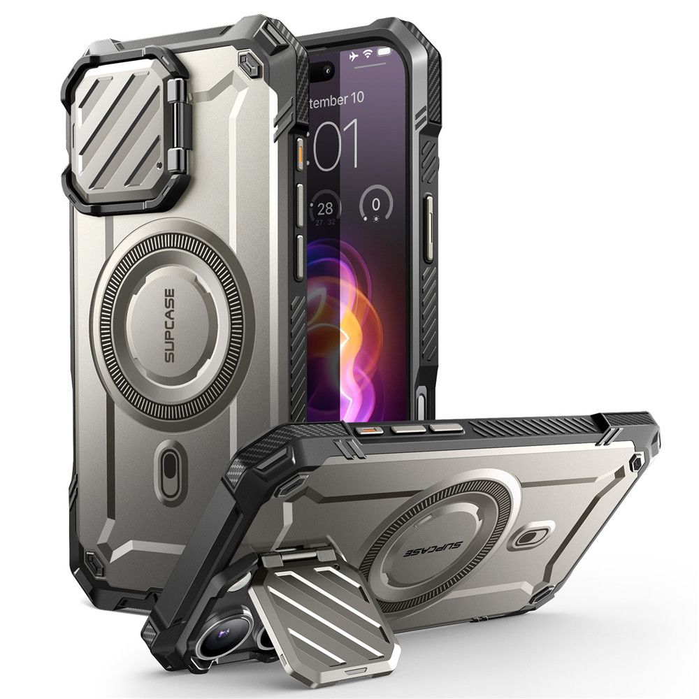 Supcase UB XT Mag dėklas su MagSafe, skirtas iPhone 16 Pro – pilkas