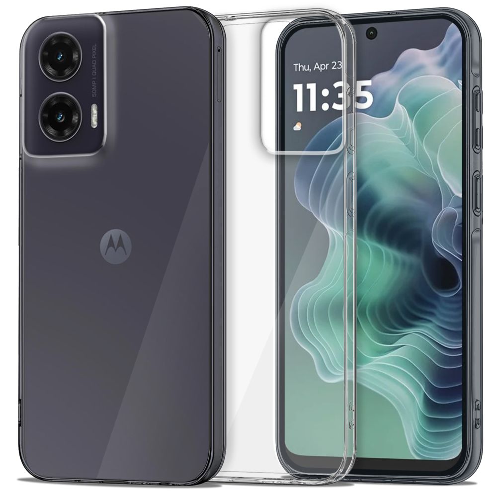 Tech-Protect FlexAir dėklas Motorola Moto G35 5G - skaidrus