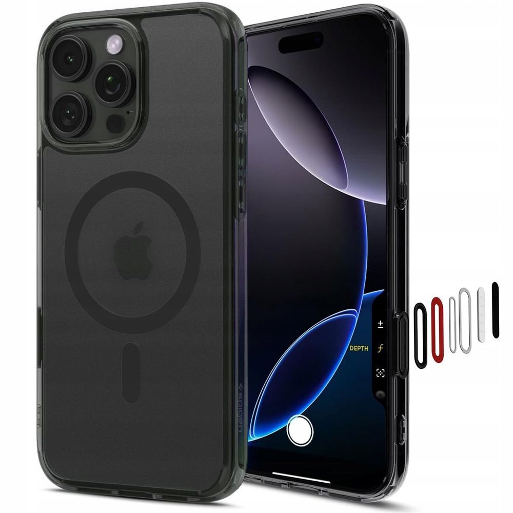 Spigen Ultra Hybrid Dėklas telefonui iPhone 16 Pro – juodas