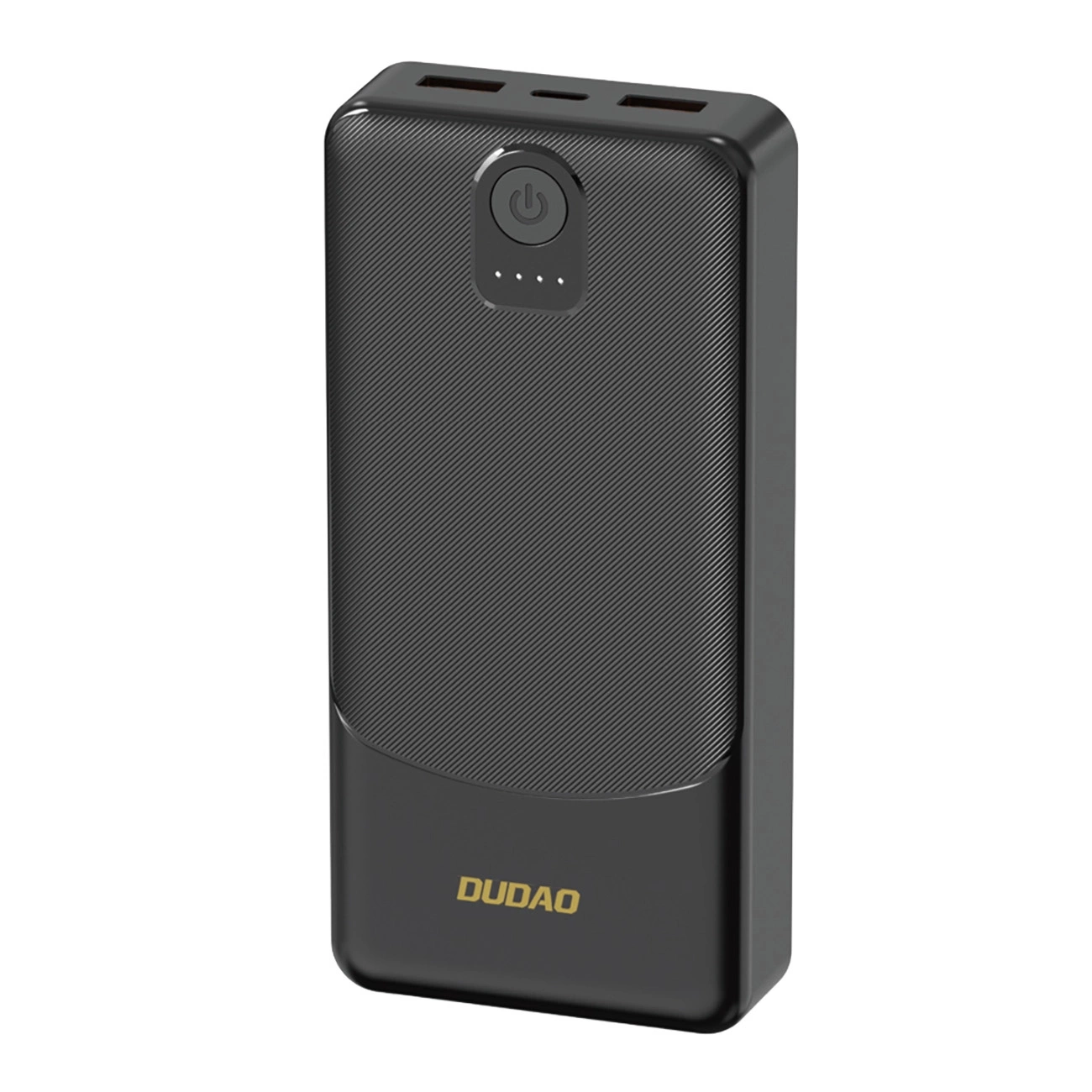 Išorinė baterija Dudao K10Pro 2.4A 20000mAh 2 x USB-A - juoda