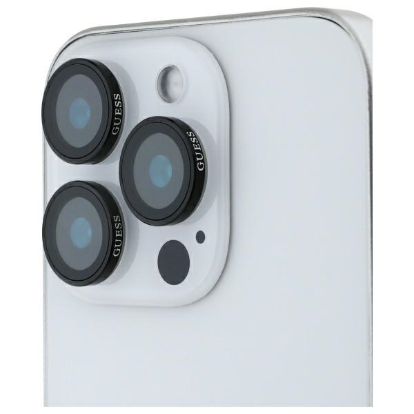 Guess Max Lens apsauginis metalinis grūdintas stiklas iPhone 16 Pro / 16 Pro Max